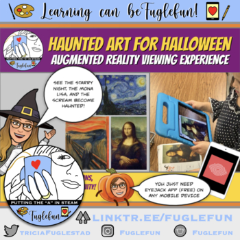 Preview of Haunted ARt Halloween Activity