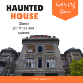 Halloween Treble Clef Note Reading Game {Lines and Spaces}