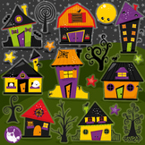 Haunted House Clipart - CL1820