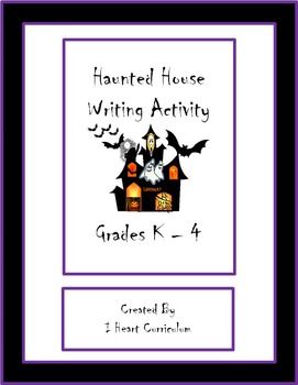 Preview of Haunted House Craft and Write