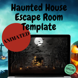 Haunted House Editable Halloween Animated Escape Room