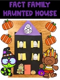 Haunted House Fact Families Craft (from number bonds)