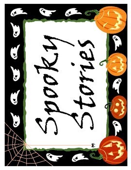 Halloween Craftivity: Pop-Up Haunted House and Spooky Story Writing Paper