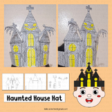 Haunted House Hat Craft Halloween Crown Headband Activitie