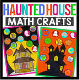 Haunted House Math Crafts | Halloween Bulletin Board Activities