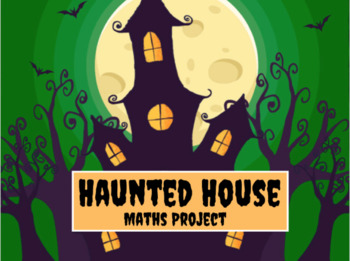 Preview of Measurement Math Project: Haunted House