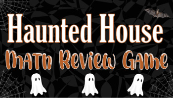 Preview of Haunted House Math Review Game
