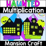 Haunted House Multiplication Math Craft Halloween Array Ma