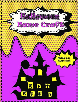 Preview of Haunted House Name Craft