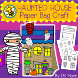 Haunted House Paper Bag Craft