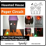 Haunted House Paper Circuit Halloween STEM Activity