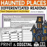 Haunted House Reading Comprehension Passage and Writing Activity