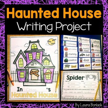 Preview of Haunted House Writing Activity