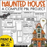 Haunted House Writing | Halloween Activities | Halloween Math Project PBL