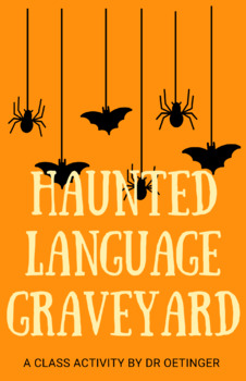 Preview of Haunted Language Graveyard