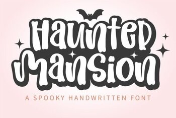 Preview of Haunted Mansion Font