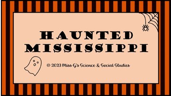 Preview of Haunted Mississippi