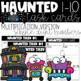 Haunted Halloween Task Cards (Multiplication Version)