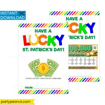 Lucky to Have You Lottery Ticket Holder St. Patrick's Day