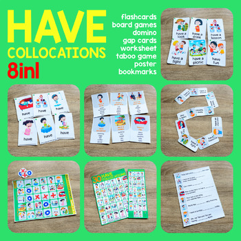 Preview of Have Collocations 8in1