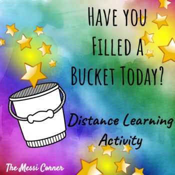 Preview of Have You Filled A Bucket Today Activity - Google Slides