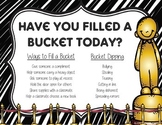 Have You Filled A Bucket Today? (Hollywood Edition)
