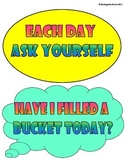 Have You Filled Your Bucket Today? Behavior Chart Ladder