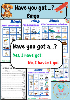 Preview of Have You Got - Bingo