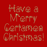 Have a Merry Certamen Christmas!