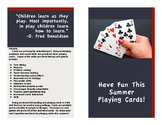 Have fun this summer playing cards