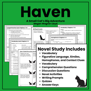 Preview of Haven A Novel Study