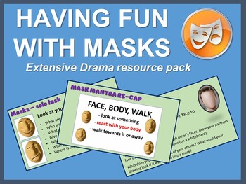 Preview of Having Fun With Masks: Drama scheme of work