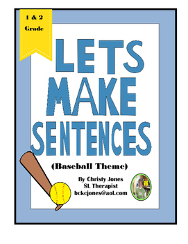 Baseball Themed Activities Worksheets Teachers Pay Teachers