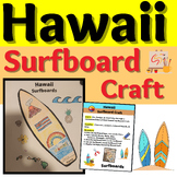 Hawaii Activity Craft Surf Board Luau Art AAPI Resource Ha