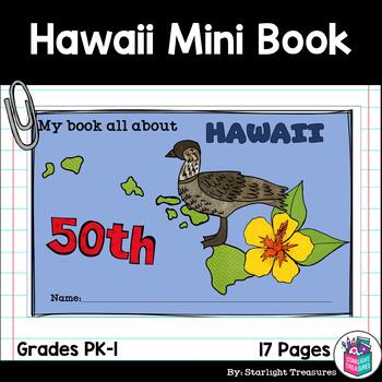 Preview of Hawaii Mini Book for Early Readers - A State Study