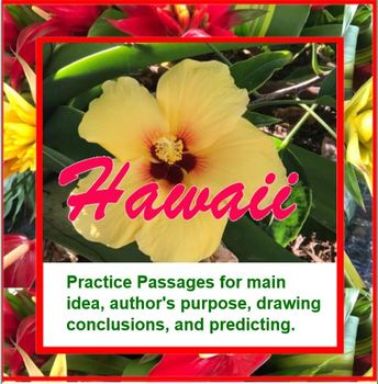 Preview of Hawaii Passages for Test Prep SMARTBOARD