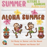 Hawaii Printable Bulletin Board Letters, Summer Printable 