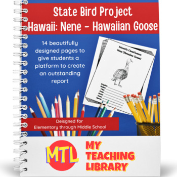Preview of Hawaii State Bird Project: Nene – Hawaiian Goose