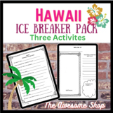 Hawaii State History- First Day of School- Icebreaker- Act