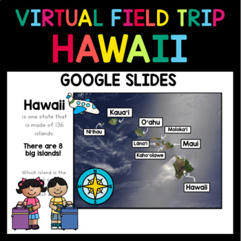 Preview of Hawaii - Virtual Field Trip - Escape Room - Distance Learning