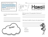 Hawaii and Alaska Territories Research Worksheet