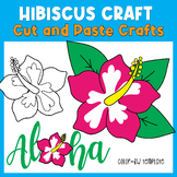 Hawaii day - Hibiscus Craft Hawaiian Luau Activity | Summe
