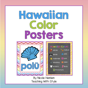Preview of Hawaiian Colors Posters
