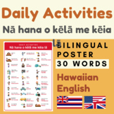 Hawaiian Daily Activity Poster