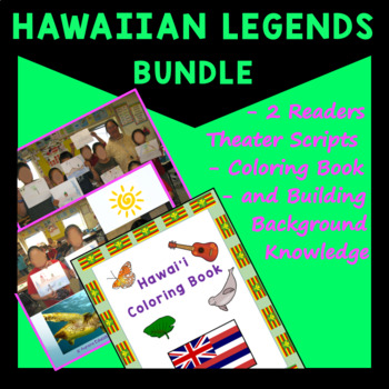 Preview of Myths and Legends from Hawaii Readers Theater Bundle | 2 Scripts