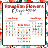 Hawaiian Luau Bingo Game | End of The Year Activities | Su