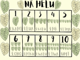 Hawaiian Numbers (Color)