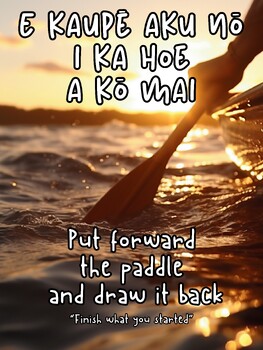 Preview of Hawaiian Proverbs ('Olelo No'eau) 1-10 Posters (18"x 24")