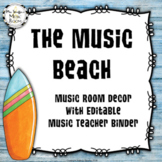 Beach Music Room Decor Bundle