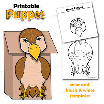 Insect Printables Paper Bag Puppets: The World of Bugs and Crafts! -  CraftyThinking